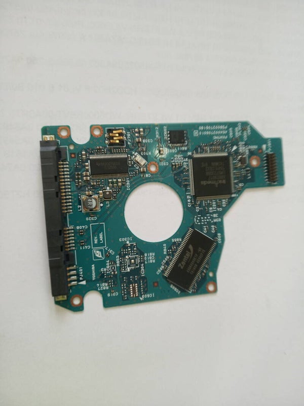 PCB 201420 G002706A TOSHIBA MK5076GSXN HDD2L52 B UL01 B 010 A0/GB001M