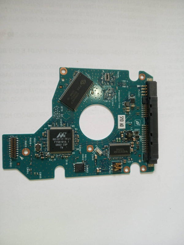 PCB 201469 G002217A TOSHIBA MK1652GSX HDD2H03 E UK01 S 010 A0/LV010J
