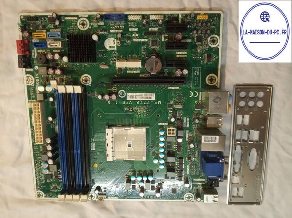 Carte mere HP 696333-001 REV 0M MS-7778 VER 1.0 socket FM2 Pro 3400 3515