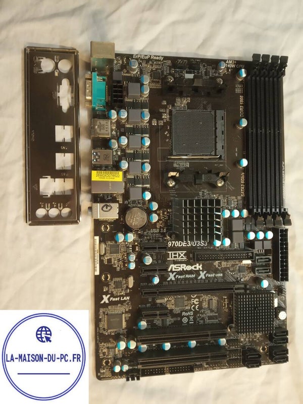 Carte mere ASROCK 970DE3/U3S3 REV 1.02 socket AM3B