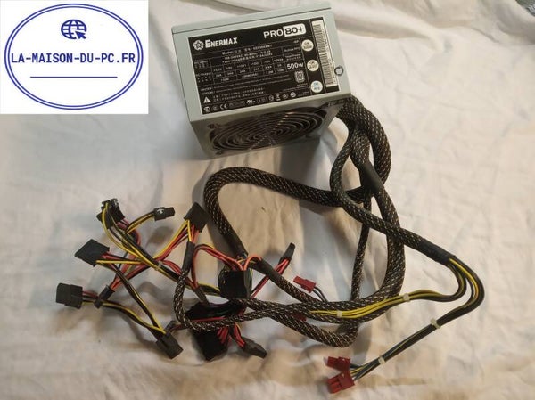 Alimentation ENERMAX PRO 80+ EES500AWT 500W