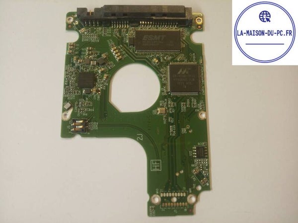 PCB 201652 2060-800025-001 REV P2 WESTERN WD5000LPCX-21VHAT0