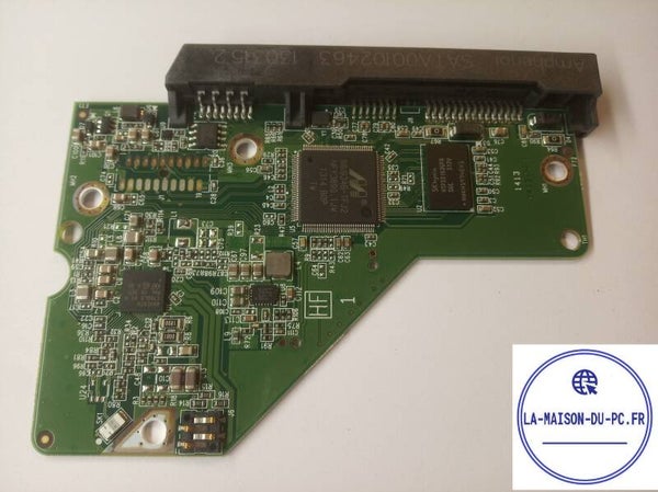 PCB 103344 2060-771824-006 REV A WESTERN WD10EZEX-60ZF5A0 80.00A80