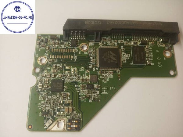 PCB 103303 2060-771824-005 REV P1 WESTERN WD5000AZRX-00A8LB0 771824