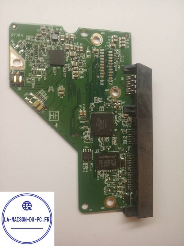 PCB 103274 2060-800039-001 REV P1 WESTERN WD10EZEX-08WN4A0 00PC551