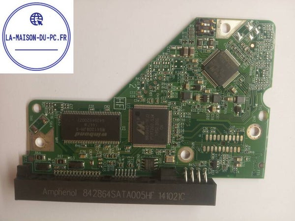PCB 103215 2060-771640-003 REV A WESTERN WD5000AAKX-75U6AA0 TH-01WR32