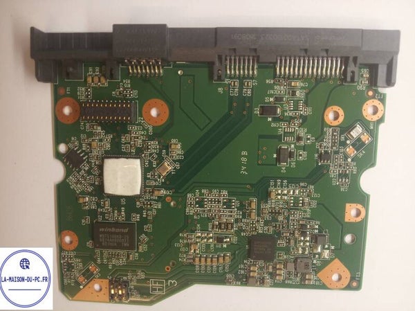 PCB 103196 2060-800001-005 REV P1 WESTERN WD60EFRX-68L0BN1 NX HA500