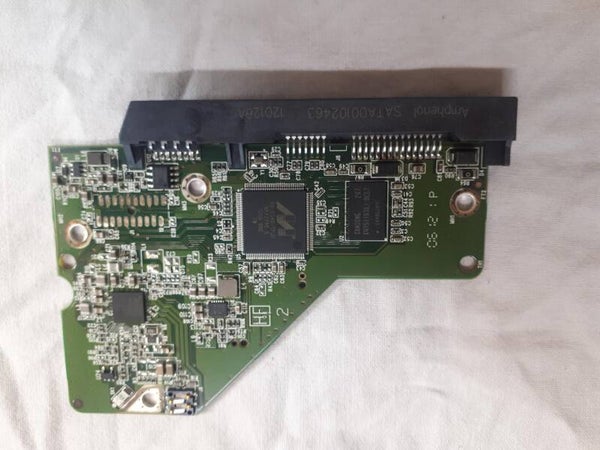 PCB 102852 2060-771824-005 REV P1 WESTERN WD5000AZRX-00A8LB0 771824
