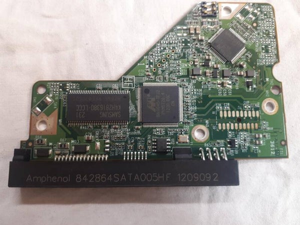 PCB 102936 2060-771640-003 REV A WESTERN WD2500AAKX-75U6AA0 FIRMWARE A0 771640
