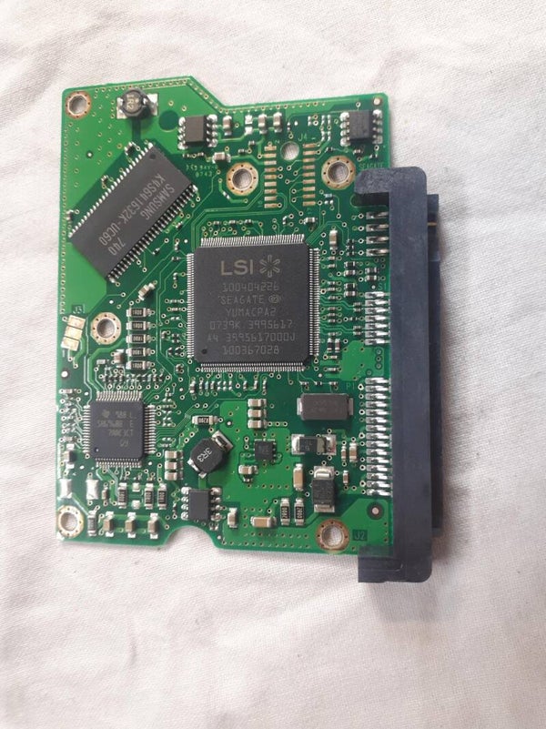 PCB 102990 100428473 REV C SEAGATE ST3160815AS 9CY132-033 FW 3.ADA 08201 SITE TK