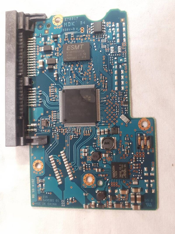 PCB 102995 220 0A90381 01 TOSHIBA DT01ACA050 AAD AA11 / 7S0 CN-0RXJWX FW 7S0