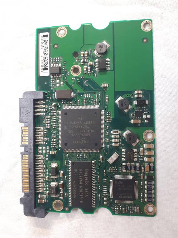 PCB 103173 100406937 REV B SEAGATE ST3250820AS 9BJ13E-065 FW 3.AAD DATE 07147