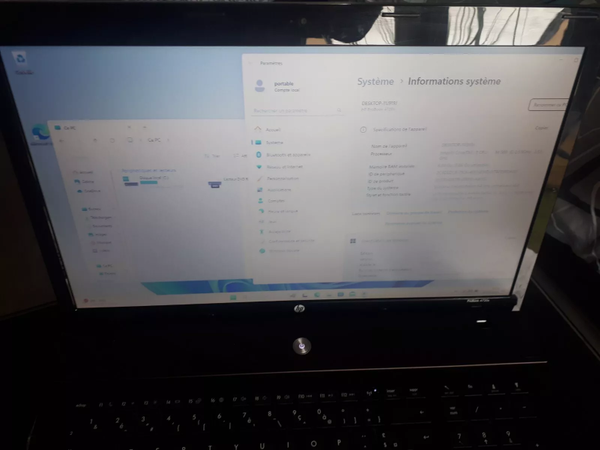 Ordinateur portable HP PROBOOK 4720s 4GB RAM SSD 120 GB PCP0058