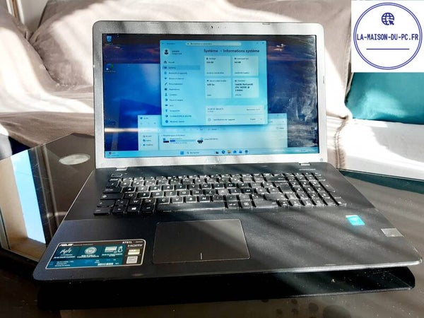 Ordinateur portable ASUS X751L X751LAV-TY104T 4GB RAM SSD 240 GB PCP0205