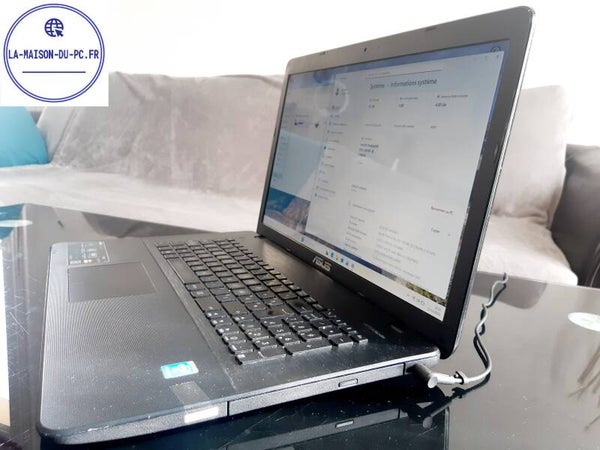 Ordinateur portable ASUS X751M X751MD-TY062H 4GB RAM SSD 120 GB PCP0210