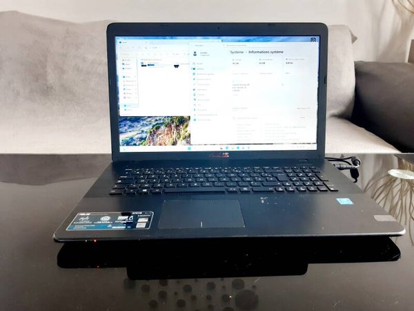 Ordinateur portable ASUS X751M X751MA-TY284T 4GB RAM SSD 120 GB PCP0234