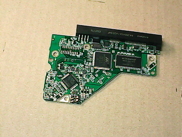 PCB 100807 2060-701590-001 REV A 2061-701590-X02 AD WESTERN WD1600AAJS-75M0A0