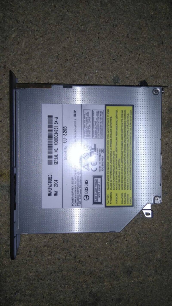 graveur UJ-820B SONY PCG-9RHM