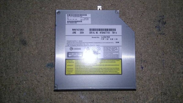 Graveur UJDA760 Toshiba PRO A60FR PSA65E-00F00JFR