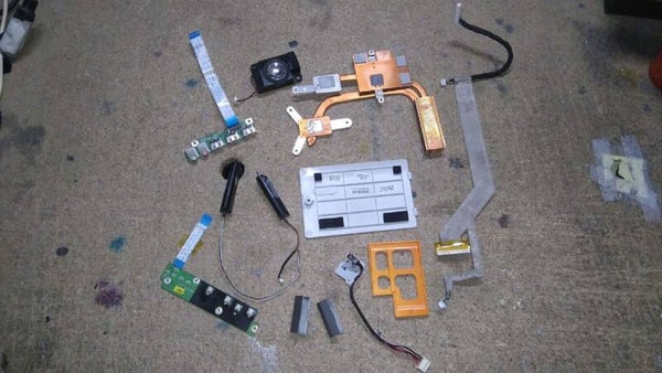 lot de pieces 00365 PACKARD BELL ARES GP2W