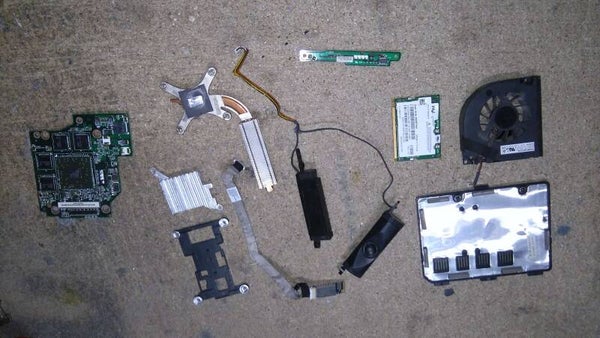 lot de pieces 00398 DELL PP12L