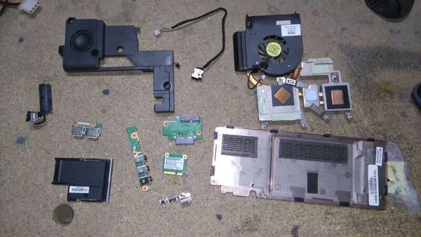 Lot de pieces 00430 HP DV7 DV7-2015AF