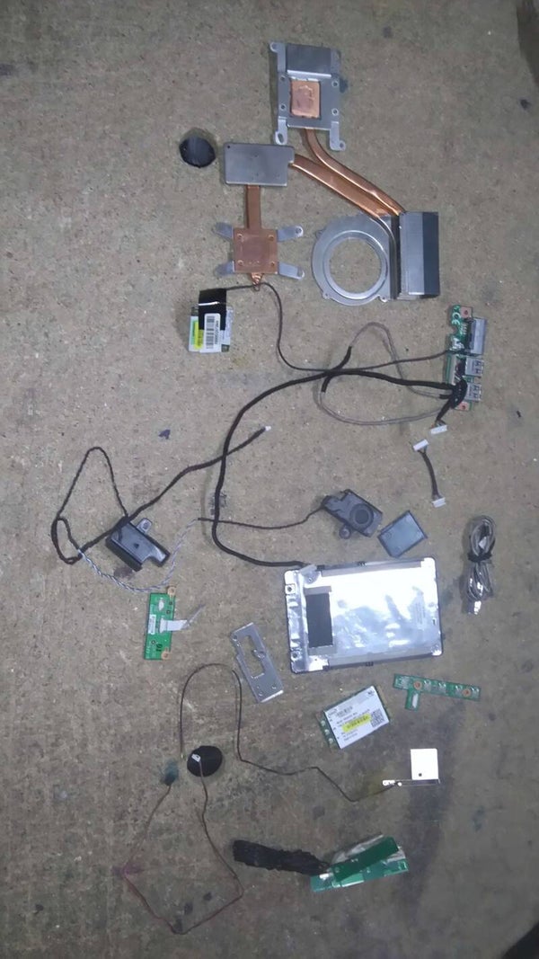 Lot de pieces 00530 MSI EX 600