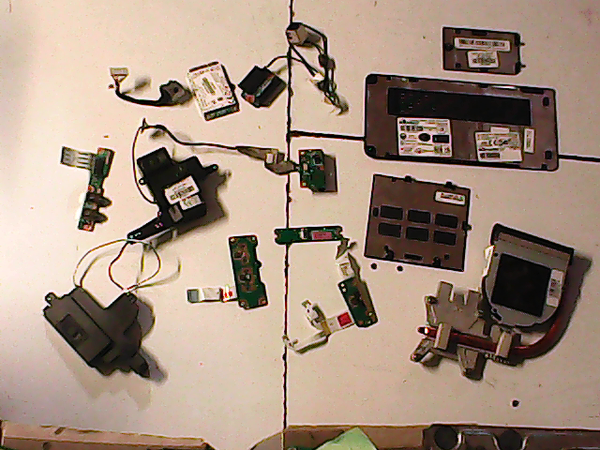 Lot de pièces 00878 HP Presario CQ60-405SF