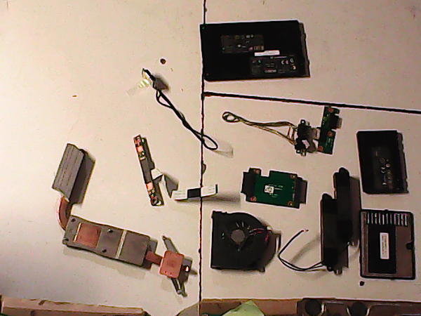 Lot de pièces 00880 HP Compaq 6830s