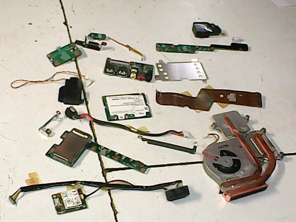 Lot de pieces 01191 Sony Vaio VGN-FJ1S-7F1M