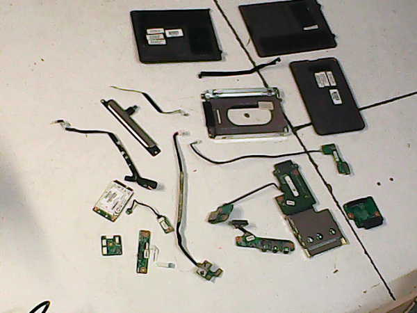 lot de pieces 01257 HP dv9705ef