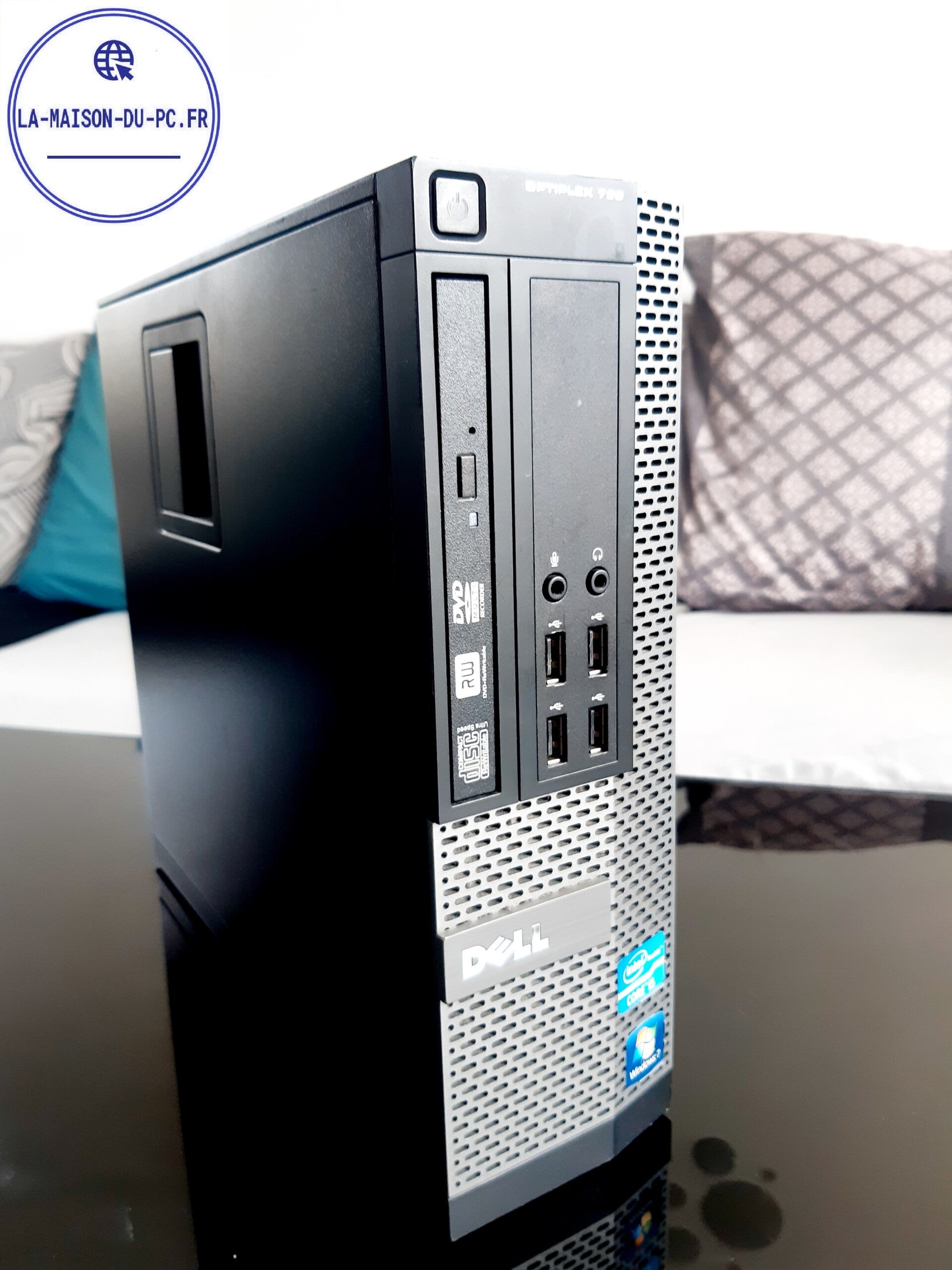 Ordinateur unité centrale DELL OPTIPLEX 990 D03S D03S001 16GB RAM SSD 120 GB UC0021