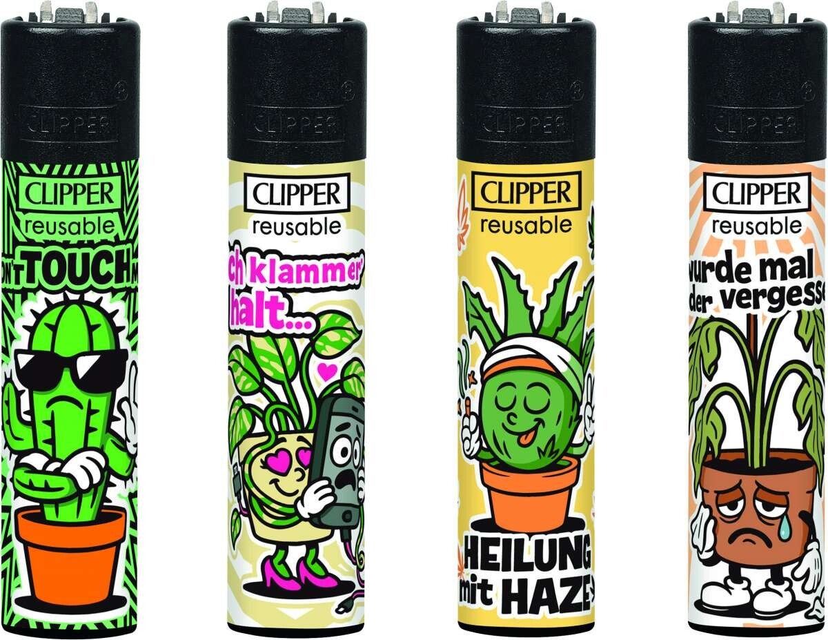 CLIPPER FZG. ZIMMERPFLANZEN 4er Set