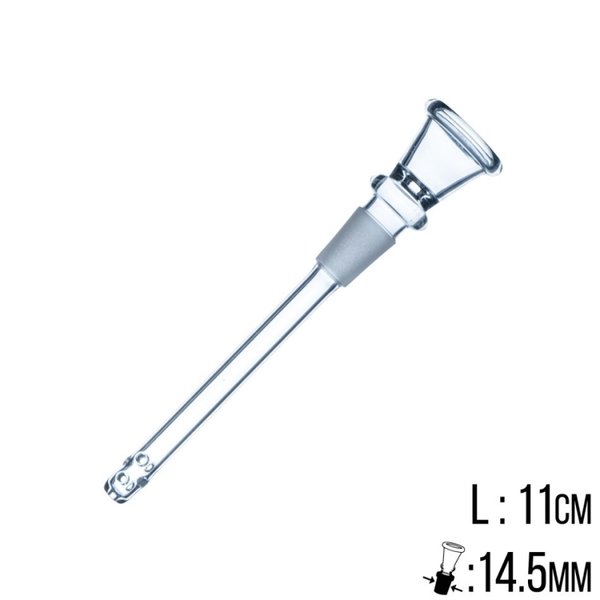 Glaschillum Defuser"kl. Trichter",14.5 Schl.,11cm