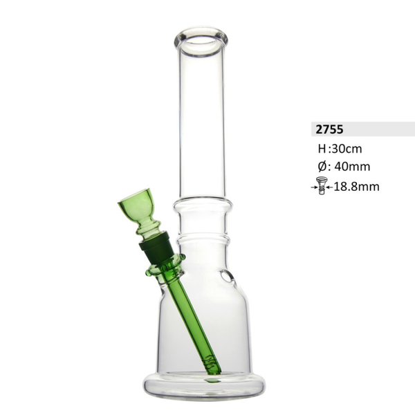 Glasbong | H: 30cm Schliff: 18,8mm Ø: 40mm