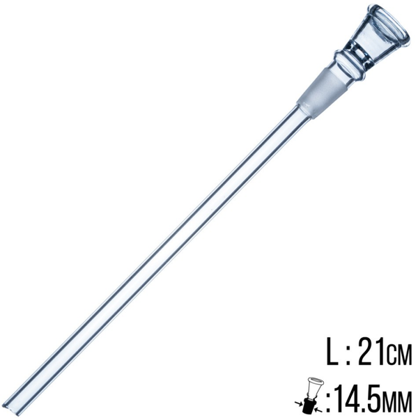 Chillum "Trichter klein",14.5 Schliff,21cm