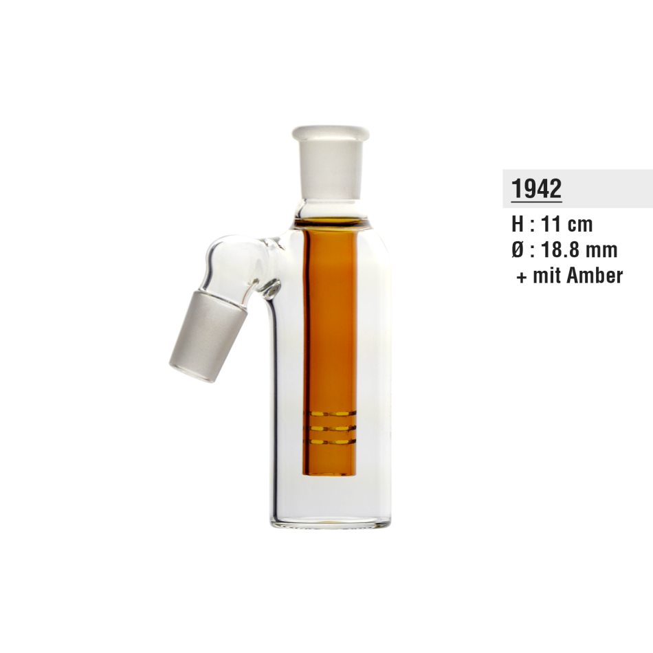 Vorkühler 18,8m .11cm.mit Amber inhalt chillum