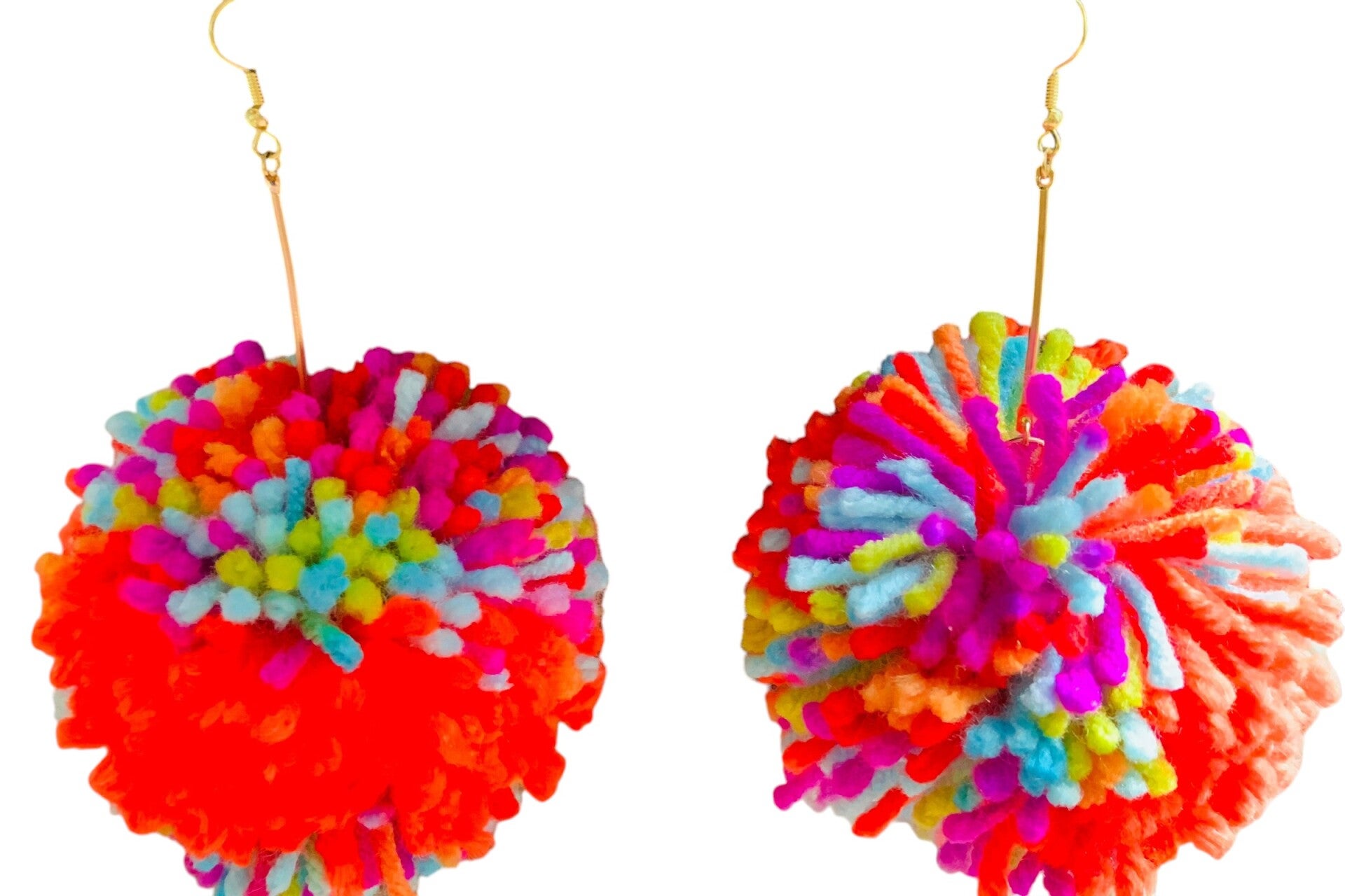 Pom-Pom Earrings