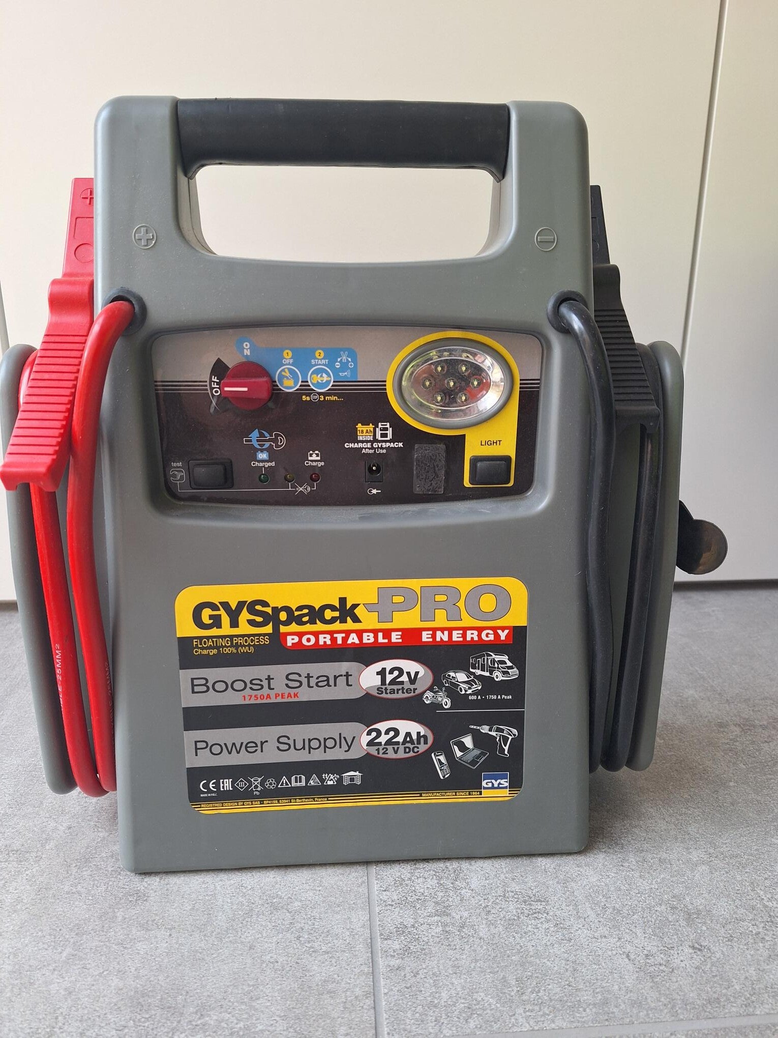⚡️ GYSpack PRO Portable Energy – 12 V / 22 Ah ⚡️