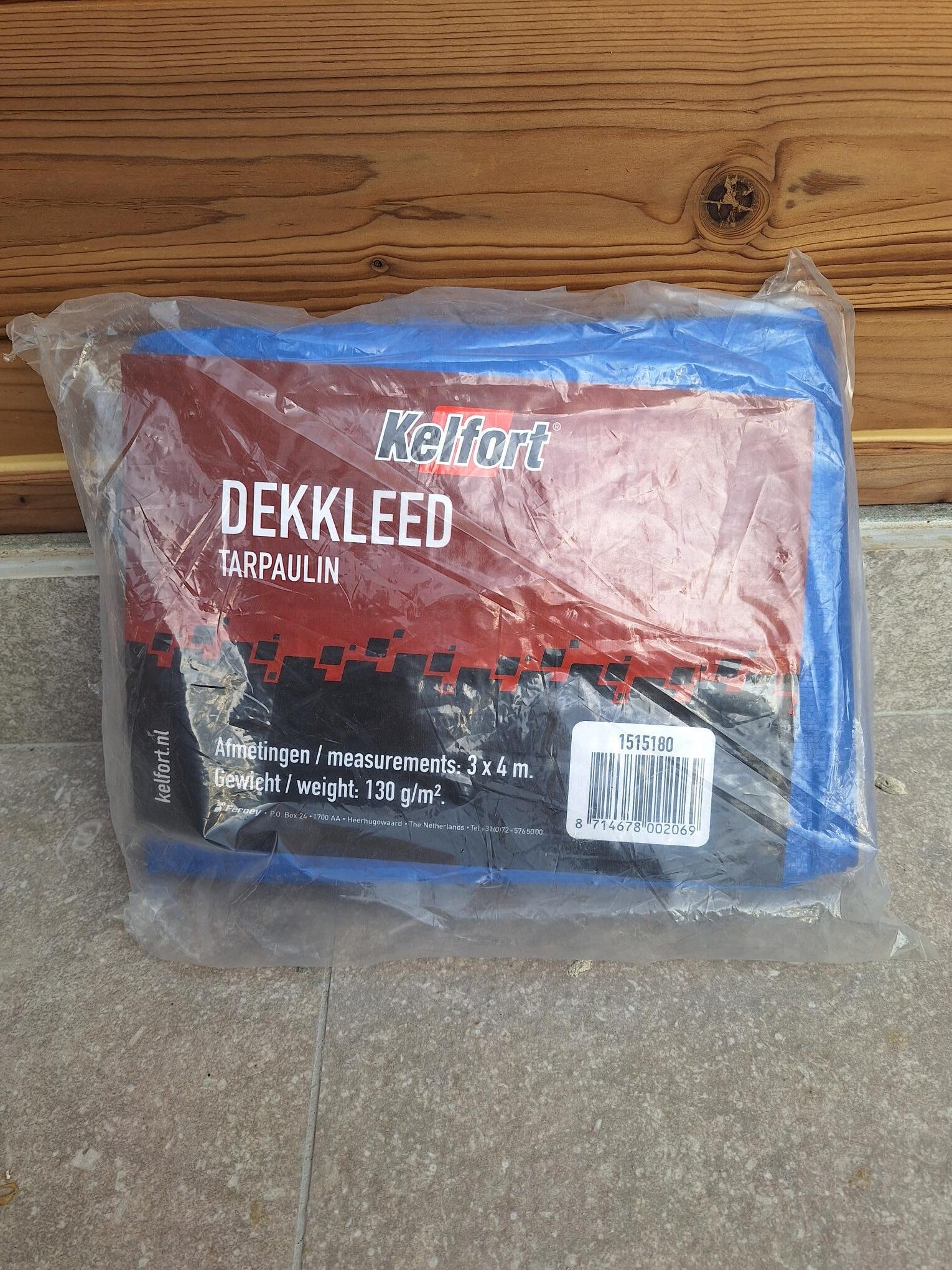 🟩 KELFORT Tarpaulin – Afdekzeil 3×4 meter 💪