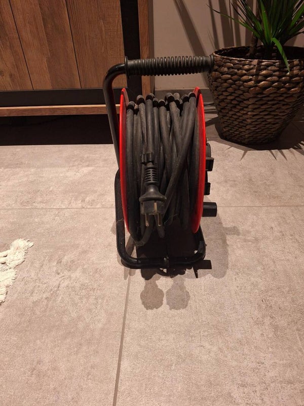 🔌🛠️ KELFORT KABELHASPEL – 25 METER – WEINIG GEBRUIKT – €60 🛠️🔌