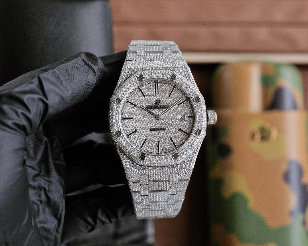 audemars piguet moissanita ice vss certificado