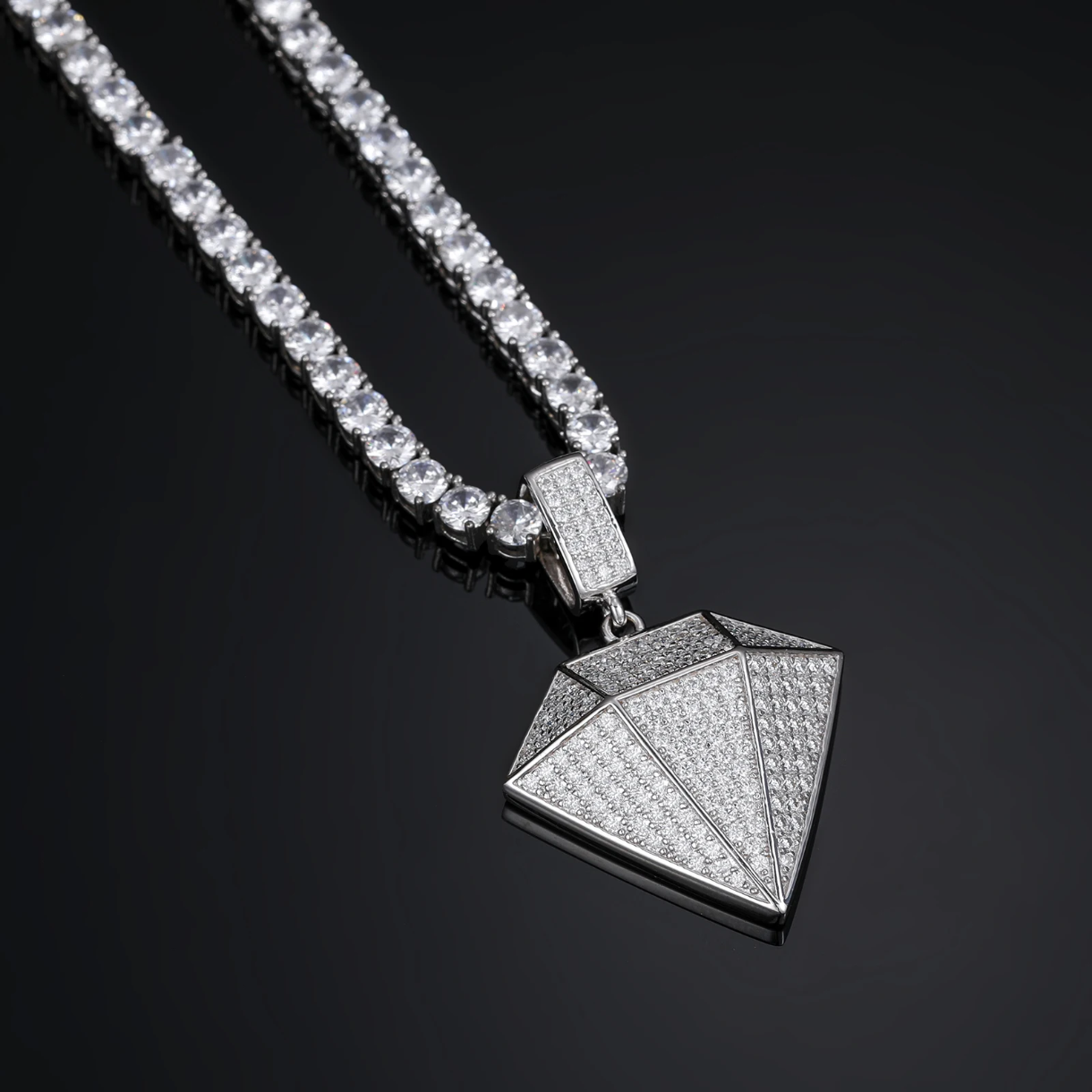 Colgante diamantes Hip Hop