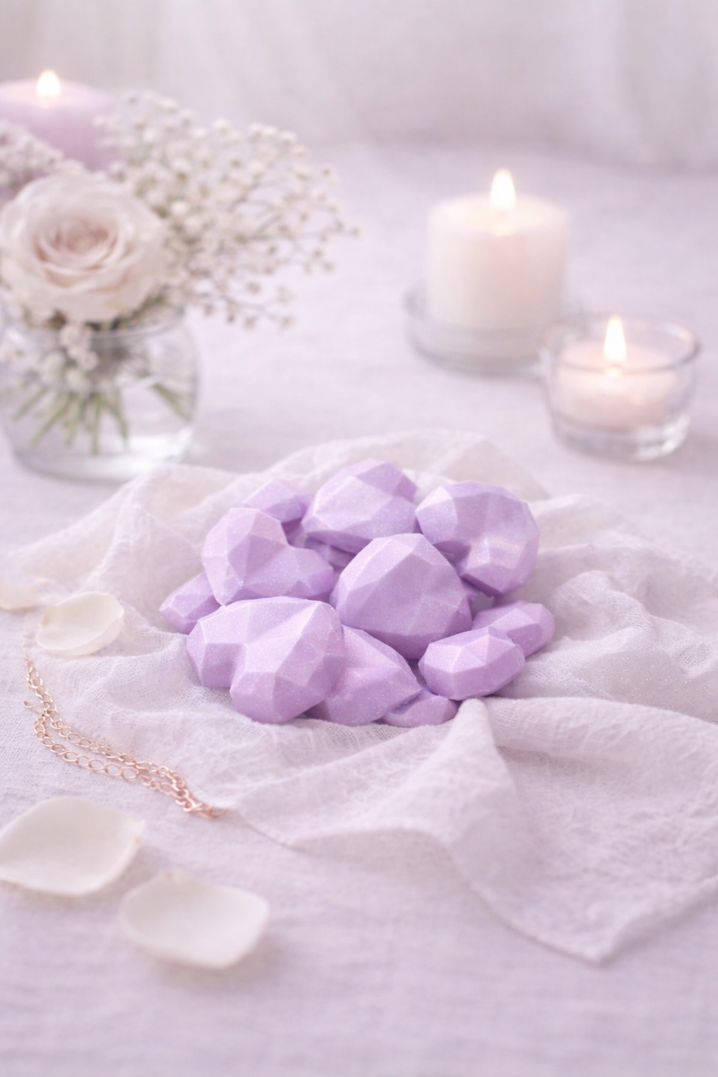 Fondants bonbon violette