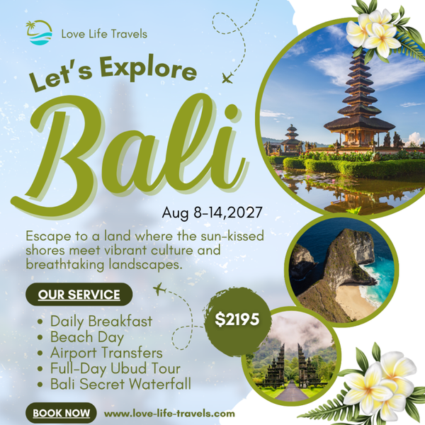 Bali Tour 2027