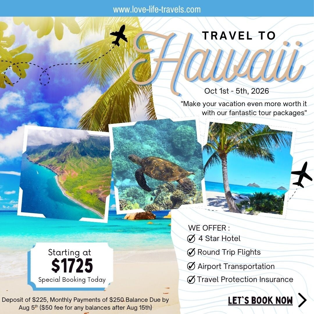 Hawaii Vacation 2026