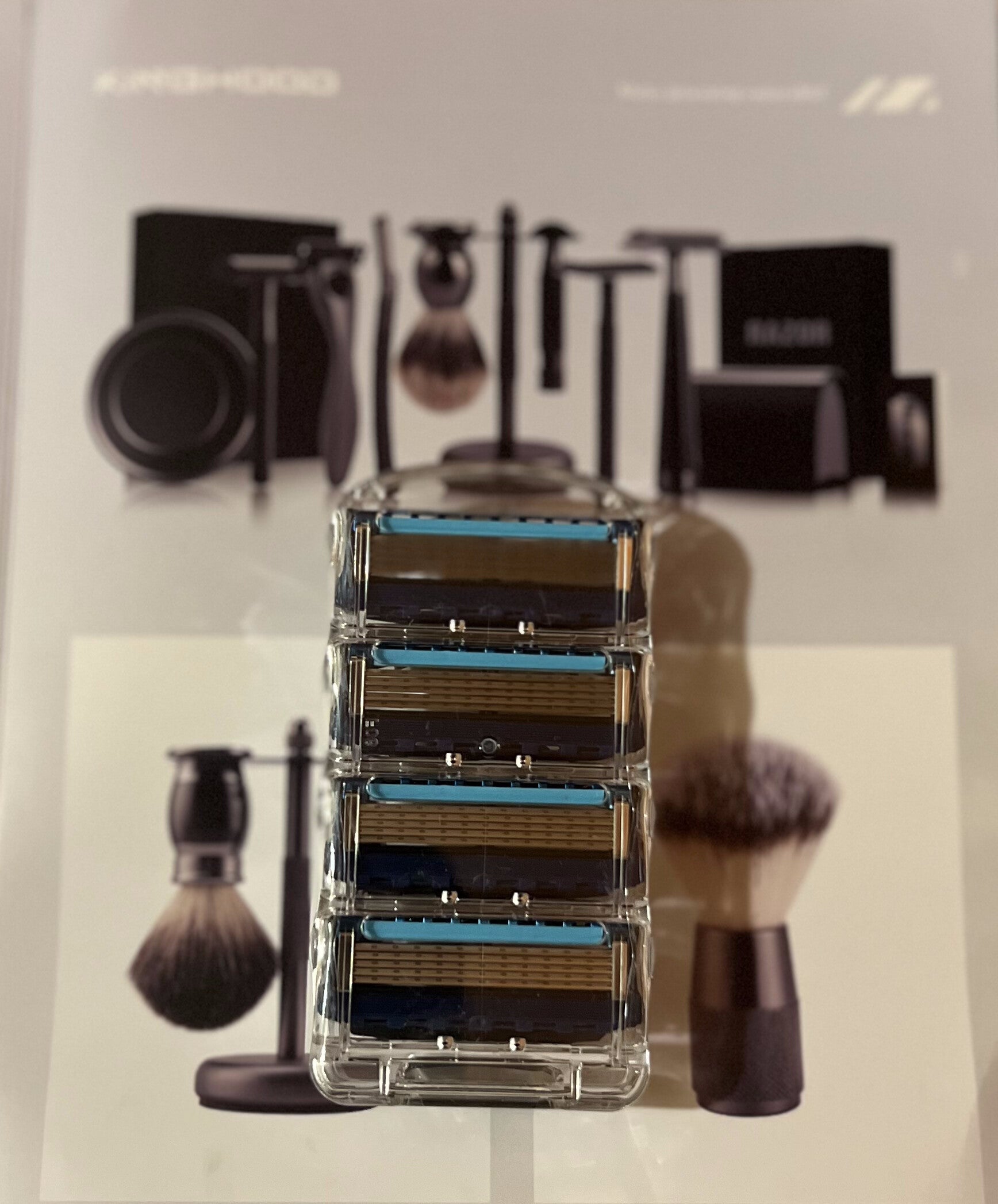 8 pcs - King Pro Glide lamette da barba a 5 lame