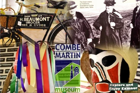 Home of The Earl of Rone Exhibition. Coloured ribbons on the Earl of Rone Hobby Horse.
