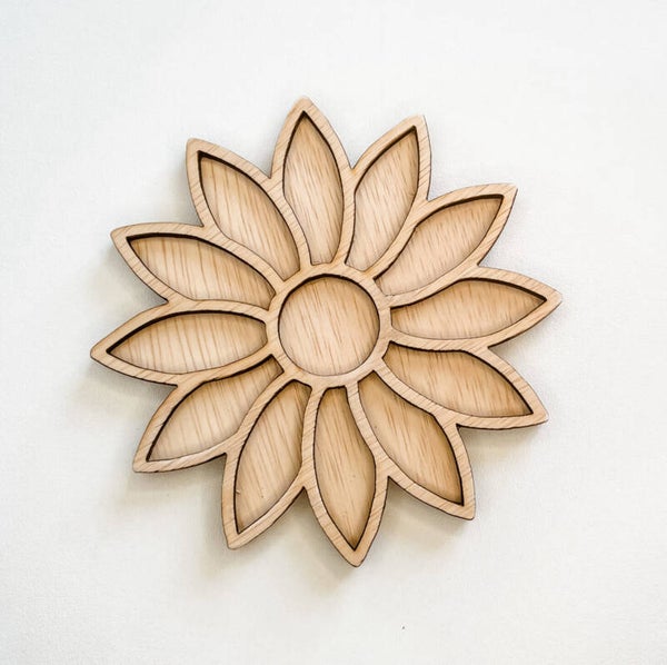 Leukmetletters - Vulvorm | Zonnebloem