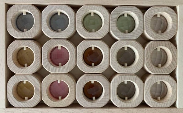 Papoose Toys -  Bitcoin Window | Earth 15 stuks